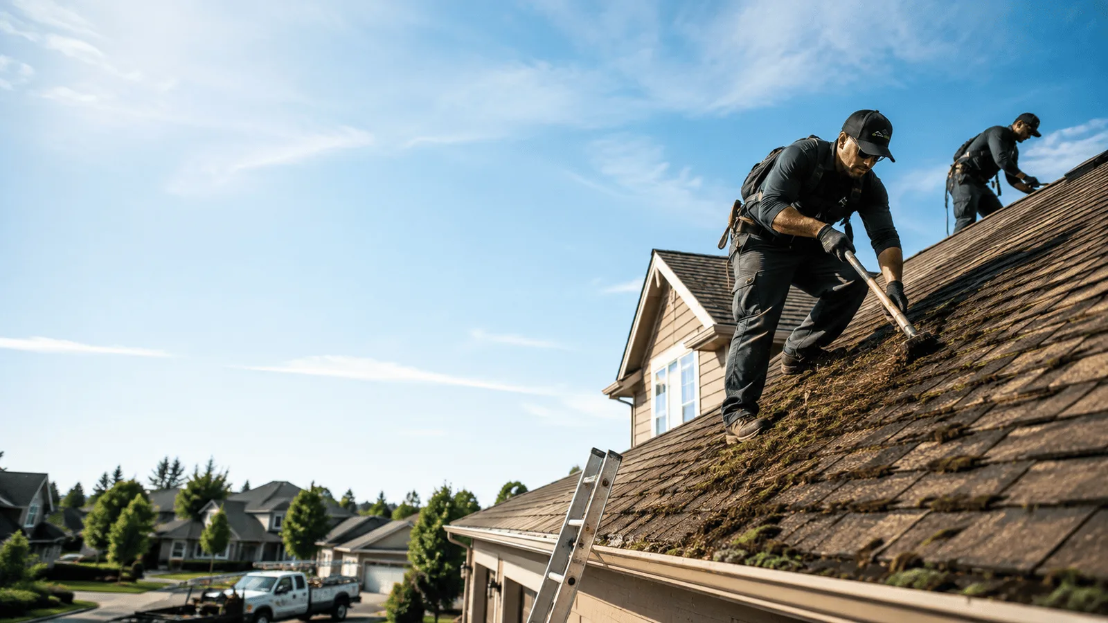 Roof Moss Removal in Hillside, NJ near me